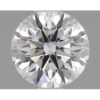 0.32 Carat Round E VVS1 EX GIA Natural Diamond