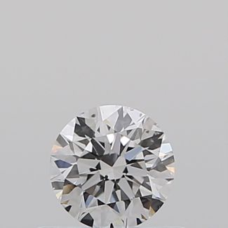 0.35 Carat Round D SI1 EX GIA Natural Diamond