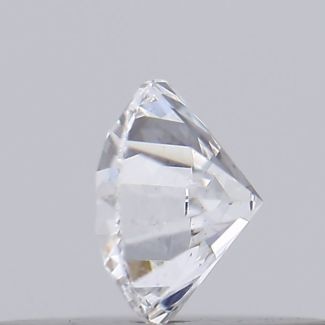 0.19 Carat Round D SI1 EX GIA Natural Diamond