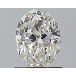 0.72 Carat Oval G VVS1 - EX GIA Natural Diamond