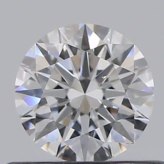 0.45 Carat Round D SI1 EX GIA Natural Diamond