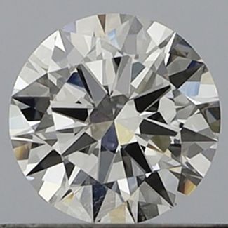 0.4 Carat Round D VVS1 EX GIA Natural Diamond