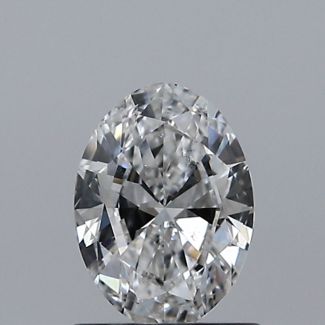 0.70 Carat Oval E SI1 - VG GIA Natural Diamond