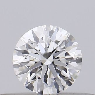 0.24 Carat Round E VVS1 EX GIA Natural Diamond