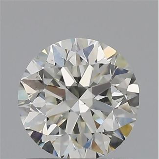 0.90 Carat Round H VS2 VG IGI Natural Diamond