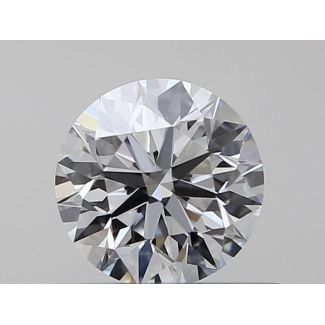 0.36 Carat Round F VVS1 EX GIA Natural Diamond