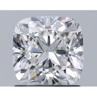 1.4 Carat Cushion Modified F SI1 - EX GIA Natural Diamond