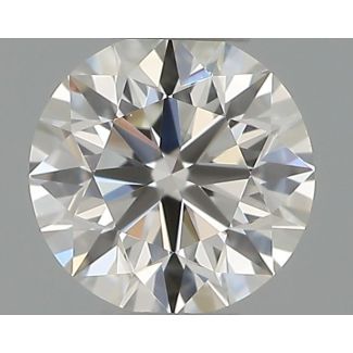 0.23 Carat Round H VS1 EX VG GIA Natural Diamond