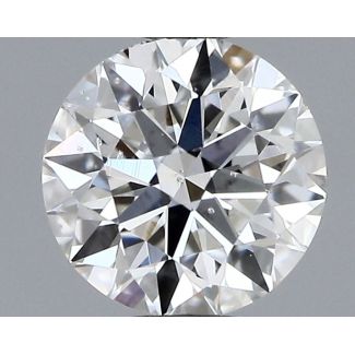 0.3 Carat Round I SI2 EX GIA Natural Diamond