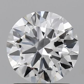 1.5 Carat Round D IF EX GIA Natural Diamond