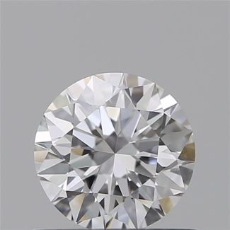 0.54 Carat Round E VVS1 EX GIA Natural Diamond