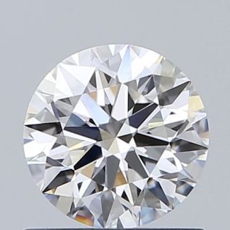 0.64 Carat Round F VS1 EX GIA Natural Diamond