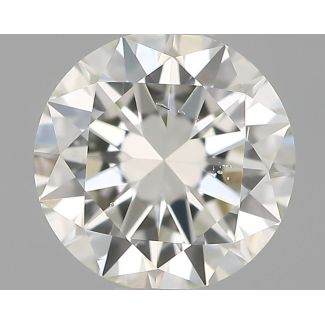 0.5 Carat Round F SI1 VG EX IGI Natural Diamond