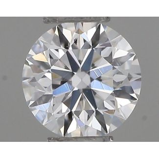 0.2 Carat Round D VVS2 VG GD EX GIA Natural Diamond