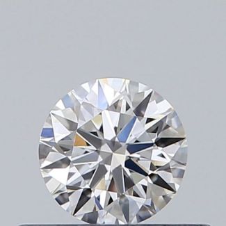 0.31 Carat Round F VS1 EX GIA Natural Diamond