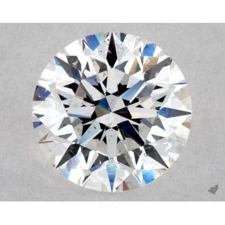 0.55 Carat Round D SI1 EX GIA Natural Diamond