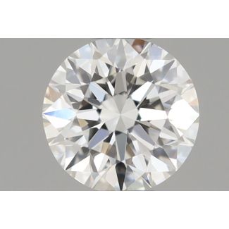 0.56 Carat Round D VVS1 EX GIA Natural Diamond