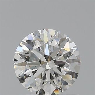 0.71 Carat Round F SI1 EX GIA Natural Diamond