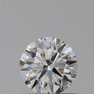 0.50 Carat Round G SI1 EX GIA Natural Diamond