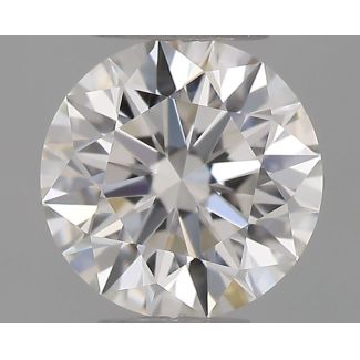 0.31 Carat Round H IF EX GIA Natural Diamond