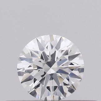 0.23 Carat Round E SI1 EX GIA Natural Diamond