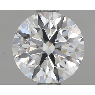 1.01 Carat Round H VS2 EX GIA Natural Diamond