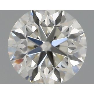 0.4 Carat Round H VS1 VG EX IGI Natural Diamond