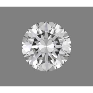 0.34 Carat Round E VVS1 EX GIA Natural Diamond