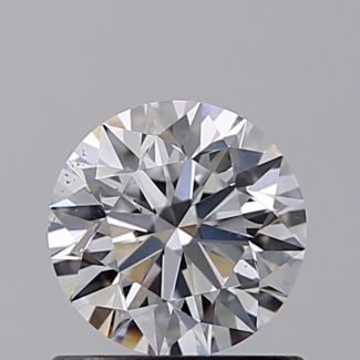 0.71 Carat Round D SI1 EX GIA Natural Diamond