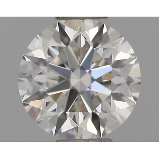 0.35 Carat Round H VS1 EX GIA Natural Diamond