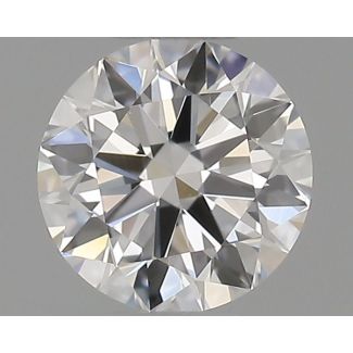 0.36 Carat Round D VVS1 EX GIA Natural Diamond