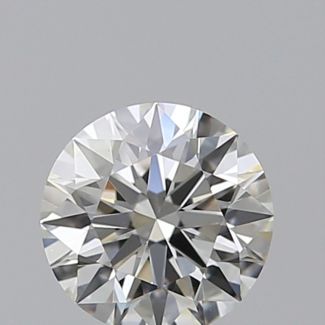 0.54 Carat Round J VVS1 EX GIA Natural Diamond