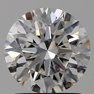 1.23 Carat Round H VS2 EX GIA Natural Diamond