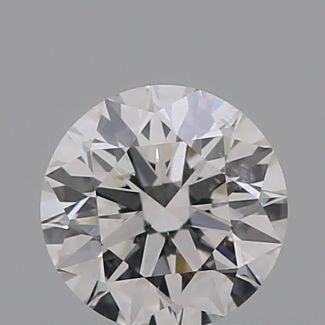 0.35 Carat Round F SI2 EX GIA Natural Diamond