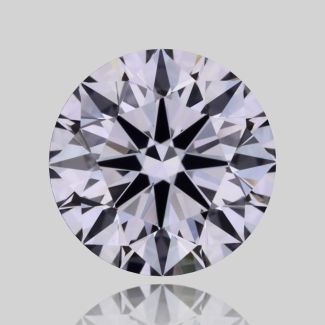 0.8 Carat Round D VVS2 EX GIA Natural Diamond