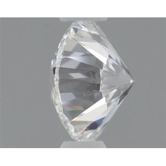 0.45 Carat Round E VVS2 EX GIA Natural Diamond