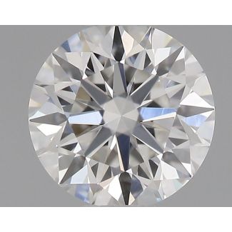 0.36 Carat Round F VS1 EX GIA Natural Diamond