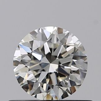 0.45 Carat Round I VS1 VG EX GIA Natural Diamond