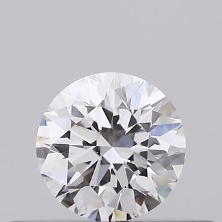 0.23 Carat Round D VS2 EX GIA Natural Diamond