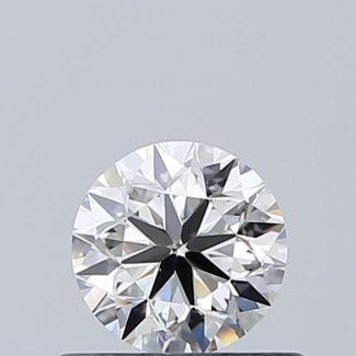 0.5 Carat Round G VS2 VG EX GIA Natural Diamond