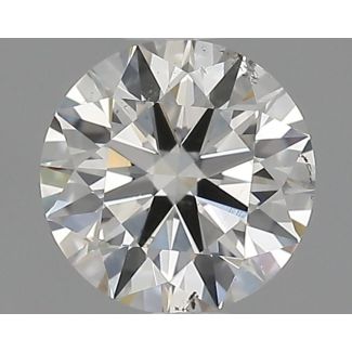 0.51 Carat Round H SI1 GD GIA Natural Diamond