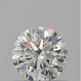 0.45 Carat Round H VS1 EX GIA Natural Diamond