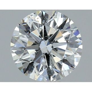 1.0 Carat Round E SI2 EX GIA Natural Diamond