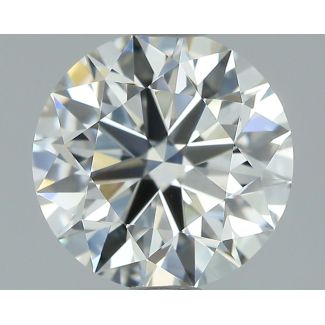 1.4 Carat Round H VVS2 EX GIA Natural Diamond