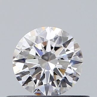 0.4 Carat Round D VVS1 EX GIA Natural Diamond