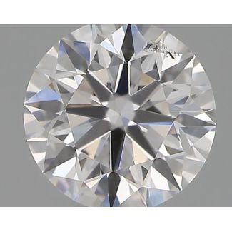 0.30 Carat Round D SI1 EX IGI Natural Diamond