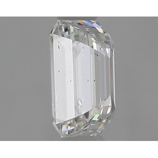 0.57 Carat Emerald E SI1 - EX VG GIA Natural Diamond