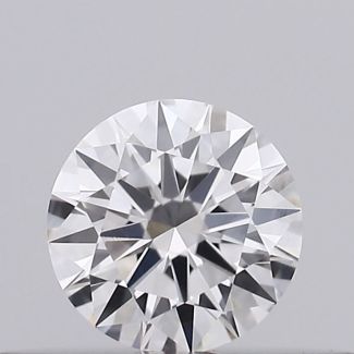 0.21 Carat Round E VS1 EX VG GIA Natural Diamond