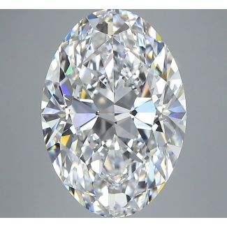 5.02 Carat Oval D FL - EX GIA Natural Diamond