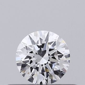 0.29 Carat Round D VS2 EX GIA Natural Diamond